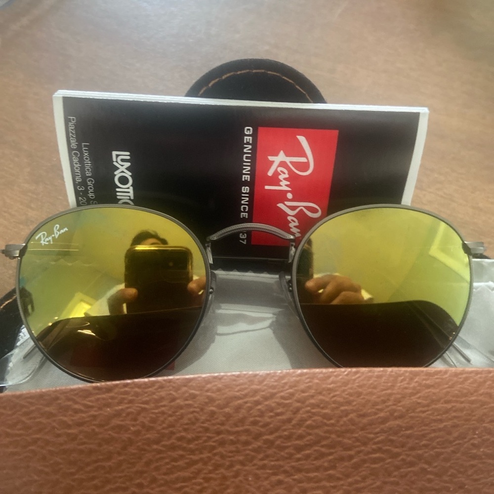 Never worn only tried on. Ray ban sunglasses